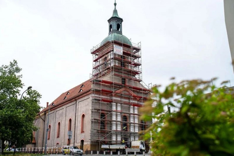 zdjęcie wyróżniające Stary Kościół w Rybniku odzyskuje blask